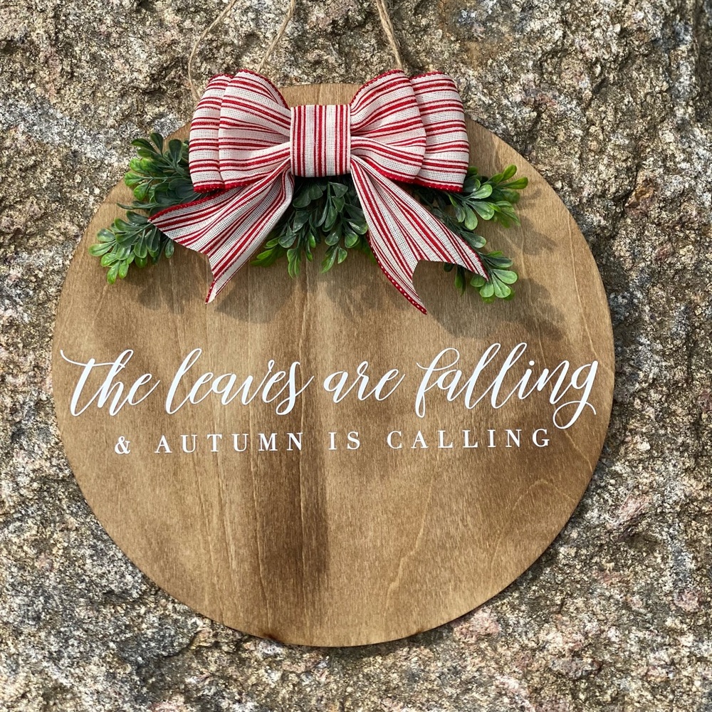 The Leaves are Falling & Autumn is Calling